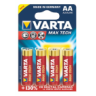 VARTA PARISTO LL MAX POW AA 4 KPL